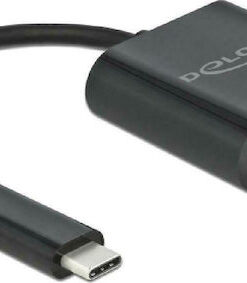 DeLock 66644 USB-C Αντάπτορας Δικτύου για Ενσύρματη σύνδεση Gigabit Ethernet