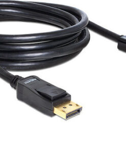 Alternative view of DeLock DisplayPort Cable DisplayPort male - HDMI male 2m (82587)