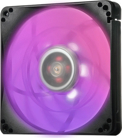 Silverstone FW124-ARGB Case Fan 120mm με Σύνδεση 3-Pin / 4-Pin PWM - Image 5