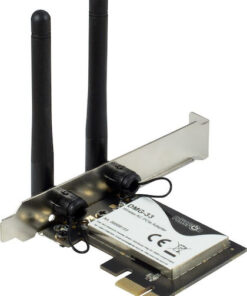 Alternative view of Inter-Tech DMG-33 Ασύρματη Κάρτα Δικτύου Wi‑Fi 5 (1300Mbps) PCI-e