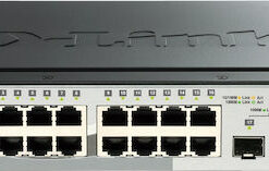 Alternative view of D-Link DGS-1510-20 Unmanaged L2 Switch με 16 Θύρες Gigabit (1Gbps) Ethernet και 4 SFP Θύρες