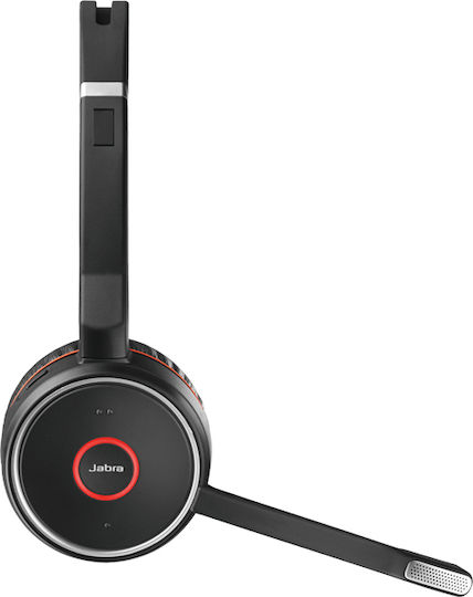 Jabra Evolve 75 MS Duo + Link 370 Ασύρματα On Ear Multimedia Ακουστικά με μικροφωνο και σύνδεση Bluetooth / USB-A - Image 4