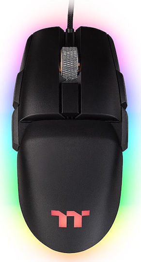 Thermaltake Argent M5 RGB Gaming Ποντίκι 16000 DPI Μαύρο