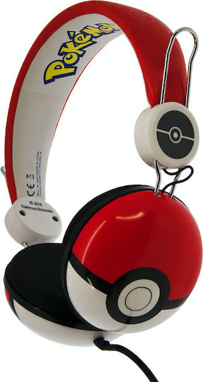 OTL Core Tween Pokemon Pokeball Ενσύρματα Παιδικά On Ear Ακουστικά Πολύχρωμα - Image 2