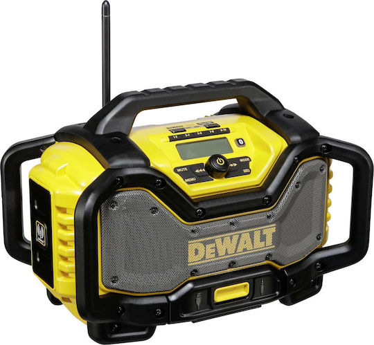 Dewalt DCR027 Φορητό Ραδιόφωνο Μπαταρίας DAB με USB Κίτρινο - Image 2