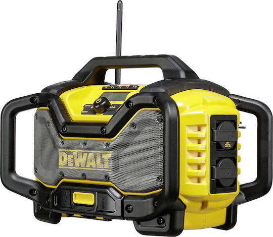 Dewalt DCR027 Φορητό Ραδιόφωνο Μπαταρίας DAB με USB Κίτρινο - Image 3
