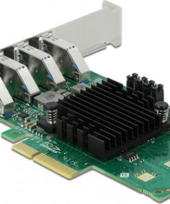 DeLock Κάρτα PCIe σε 4 θύρες USB 3.0 (89048)