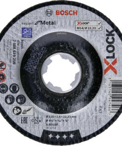 Bosch X-Lock Expert Δίσκος Κοπής Μετάλλου 115mm 2608619256