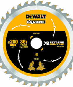 Dewalt Δίσκος Κοπής Ξύλου με 36 Δόντια 250mm DT99572
