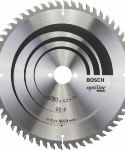 Bosch Optiline Wood Δίσκος Κοπής Ξύλου 250mm 2608640665