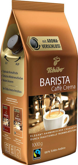 Tchibo Καφές Espresso Arabica Barista Caffe Crema σε Κόκκους 1kg - Image 2