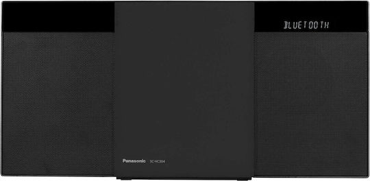Panasonic Ηχοσύστημα 2.0 SC-HC304 SC-HC304EG-K 20W με CD Player και Bluetooth Μαύρο - Image 2