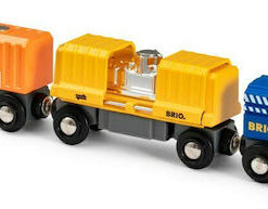 Brio Toys Three-Wagon Cargo Τρενάκι για 3+ Ετών 33982