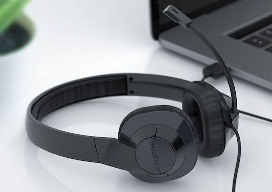 Creative HS-720 V2 On Ear Multimedia Ακουστικά με μικροφωνο και σύνδεση USB-A - Image 3