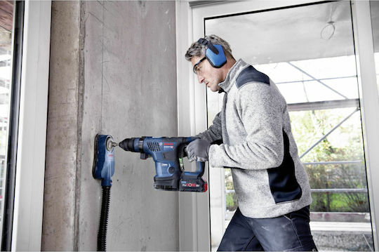 Bosch GBH 18V-34 CF Κρουστικό Σκαπτικό Πιστολέτο Μπαταρίας Brushless 18V Solo με Υποδοχή SDS Plus 0611914002 - Image 12