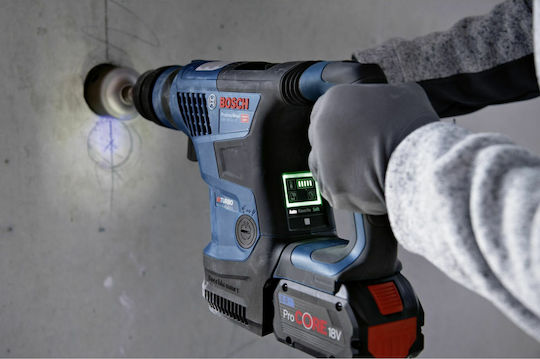Bosch GBH 18V-34 CF Κρουστικό Σκαπτικό Πιστολέτο Μπαταρίας Brushless 18V Solo με Υποδοχή SDS Plus 0611914002 - Image 7