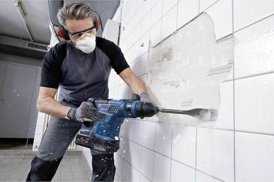 Bosch GBH 18V-34 CF Κρουστικό Σκαπτικό Πιστολέτο Μπαταρίας Brushless 18V Solo με Υποδοχή SDS Plus 0611914002 - Image 10