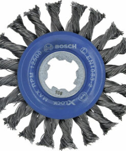 Bosch 2608620731 Συρματόβουρτσα με Κοτσίδες για Γωνιακό Τροχό 115mm
