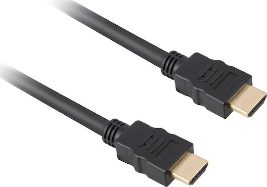Sharkoon Cable HDMI male - HDMI male 12.5m Μαύρο - Image 2