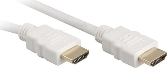 Sharkoon HDMI 1.4 Cable HDMI male - HDMI male 2m Λευκό ()