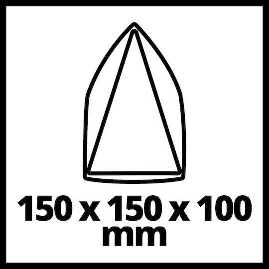 Einhell TE-OS 18/150 Li Πολυτριβείο Χούφτας 18V Solo με Σύστημα Αναρρόφησης - Image 5