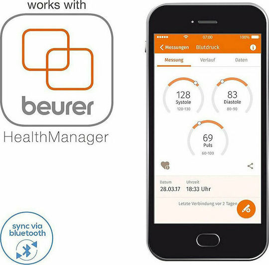 Beurer Ηλεκτρονικό Πιεσόμετρο Μπράτσου με Bluetooth 65512 - Image 4
