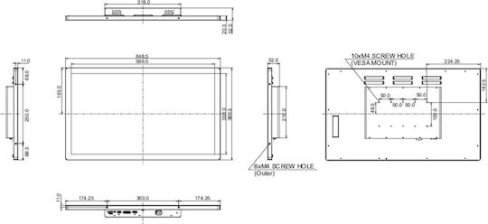 Iiyama POS Monitor ProLite 27" LED με Ανάλυση 1920x1080 TF2738MSC-B2 - Image 2