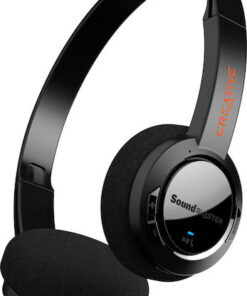 Creative Sound Blaster Jam V2 Ασύρματα / Ενσύρματα On Ear Ακουστικά με 22 ώρες Λειτουργίας Μαύρα