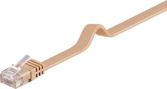 Goobay U/UTP Cat.6 Καλώδιο Δικτύου Ethernet 15m Μπεζ 1τμχ 95883 - Image 2