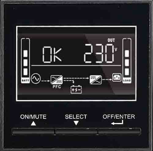 Tecnoware EVO DSP Plus 2400 Rack Tower UPS On-Line 2400VA 2160W με 8 IEC Πρίζες - Image 5