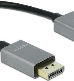 Alternative view of DeLock Μετατροπέας DisplayPort male σε HDMI female Γκρι 1τμχ 66436