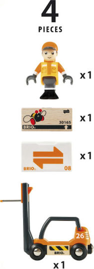 Brio Toys Κλαρκ με Οδηγό Αυτοκινητάκι για 3+ Ετών - Image 3