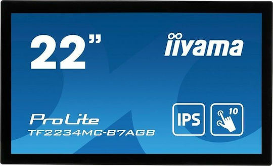 Iiyama POS Monitor ProLite 21.5" IPS / LED με Ανάλυση 1920x1080 TF2234MC-B7AGB - Image 2