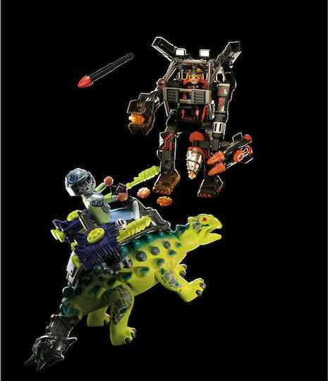 Playmobil Dino Rise Αγκυλόσαυρος με Μαχητή εναντίον Ρομπότ για 5-10 ετών 70626 - Image 4