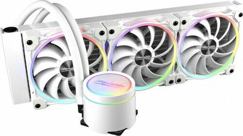 Alpenfoehn Gletscherwasser 360 RGB Υδρόψυξη Επεξεργαστή Τριπλού Ανεμιστήρα 120mm για Socket AM4/AM5/1200/115x Λευκή - Image 2
