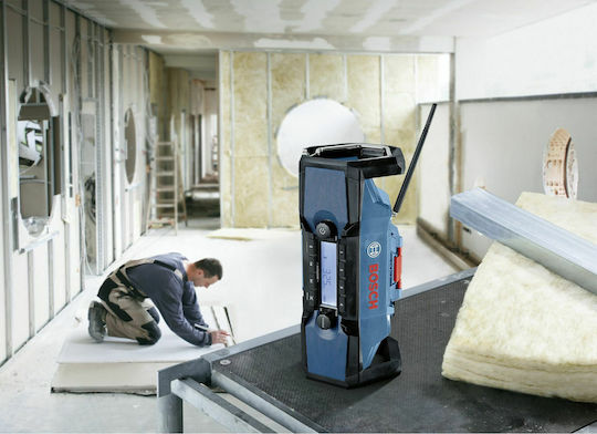Bosch GPB 18V-2 C Επιτραπέζιο Ραδιόφωνο Επαναφορτιζόμενο με Bluetooth και USB Μπλε - Image 3