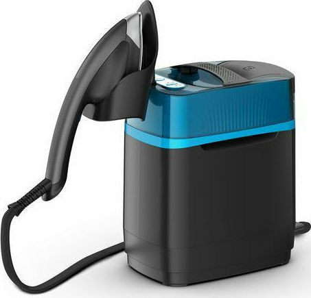 Tefal Cube UT2020 Ατμοκαθαριστής Ρούχων Δαπέδου 2170W με Δοχείο 1.1lt Μπλε