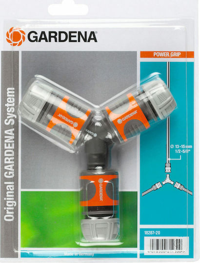 Gardena 18287-20 Διακλαδωτής για Λάστιχο 1/2" & 5/8" Πορτοκαλί