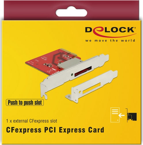 DeLock PCIe Card> 1x ext. CFexpress slot adapter(91748) - Image 3
