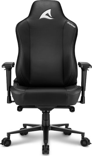 Sharkoon Skiller SGS40 Sytnhetic Leather Καρέκλα Gaming Δερματίνης με Ρυθμιζόμενα Μπράτσα Μαύρη - Image 2