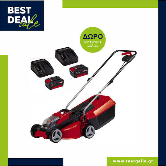 Einhell GE-CM 36/43 Li M Μηχανή Γκαζόν Μπαταρίας 18V Solo 3413246 - Image 3