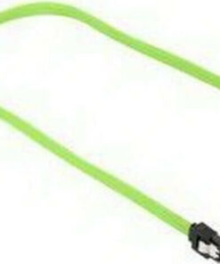 Alternative view of Sharkoon 7-Pin SATA III - 7-Pin SATA III Cable 0.45m Πράσινο