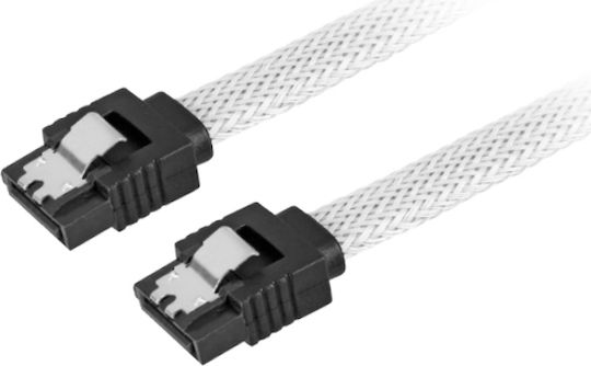 Sharkoon 7-Pin SATA III - 7-Pin SATA III Cable 30cm Λευκό () - Image 2