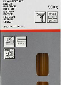 Bosch Ράβδοι Σιλικόνης 200mm 2607001176