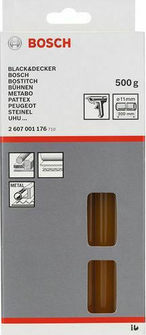 Bosch Ράβδοι Σιλικόνης 200mm 2607001176