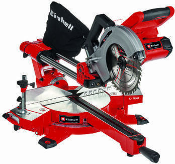 Einhell TE-SM 36/210 Li - Solo Φαλτσοπρίονο Μπαταρίας Συρόμενο με Δίσκο Κοπής Διαμέτρου 210mm, Οδηγό Laser & Ταχύτητα Κοπής 3800rpm (χωρίς Μπαταρία και Φορτιστή) - Image 2