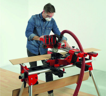 Einhell TE-SM 36/210 Li - Solo Φαλτσοπρίονο Μπαταρίας Συρόμενο με Δίσκο Κοπής Διαμέτρου 210mm, Οδηγό Laser & Ταχύτητα Κοπής 3800rpm (χωρίς Μπαταρία και Φορτιστή) - Image 3