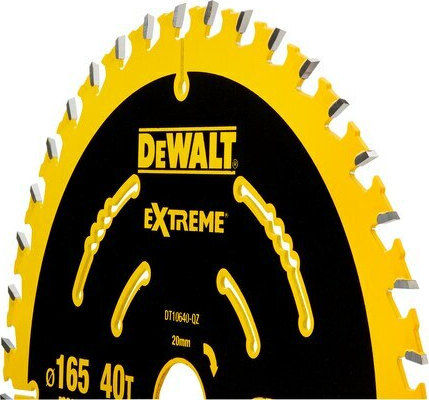 Dewalt Δίσκος Κοπής Ξύλου με 40 Δόντια 165mm DT10640 - Image 2