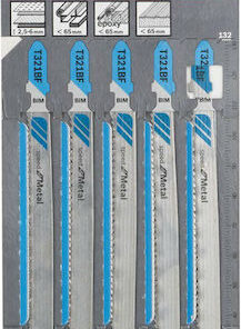 Alternative view of Bosch T321BF Λάμες Speed for Metal για Μέταλλο 132mm 5τμχ