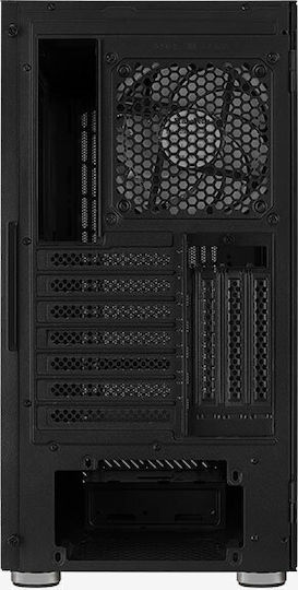Aerocool Graphite ARGB Gaming Midi Tower Κουτί Υπολογιστή με Πλαϊνό Παράθυρο Μαύρο - Image 4